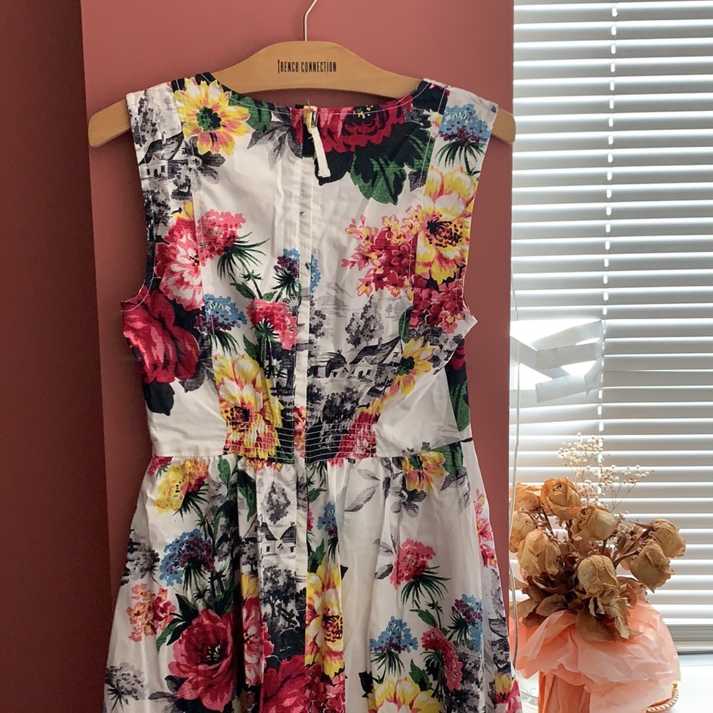 Anthropologie Amelia Floral Sweetheart Neckline Dress - Picture 6 of 9